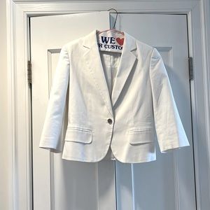 Gently worn white summer blazer - Calvin Klein